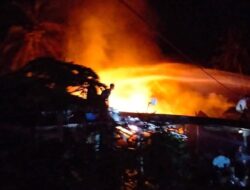 Kebakaran Hanguskan Tiga Rumah di Aceh Tenggara, 15 Jiwa Terdampak