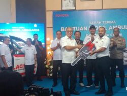 TMMIN Serahkan Tiga Ambulans ke RSUD Muda Sedia Aceh Tamiang