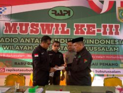 Terpilih Aklamasi, Subangun Berutu Lanjut Pimpin RAPI Subulussalam