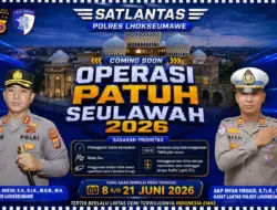 Polres Lhokseumawe Gelar Operasi Patuh Seulawah 2026 Mulai 8 Juni