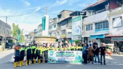 Laskar Hijau DLH Abdya Bersihkan Blangpidie Peringati Hari Lingkungan Hidup