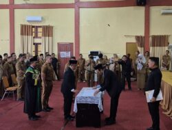 Wali Kota Subulussalam Lantik Sekda Definitif, Tekankan Tata Birokrasi Profesional