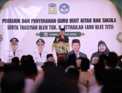 Beut Kitab Bak Sikula Resmi Berjalan di Sekolah-sekolah Aceh Besar
