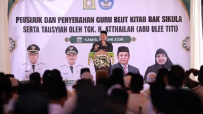 Beut Kitab Bak Sikula Resmi Berjalan di Sekolah-sekolah Aceh Besar