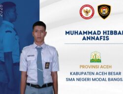 Siswa SMA Modal Bangsa Wakili Aceh ke Paskibraka Nasional 2026