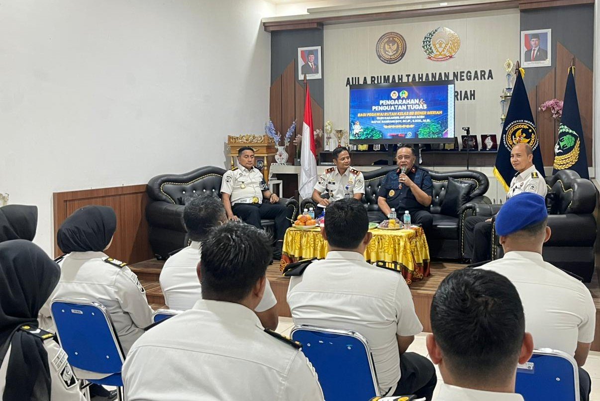 Awal Menjabat, Ramdani Boy Tinjau Lapas dan Rutan se-Aceh