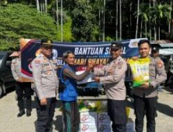 Polres Aceh Selatan Gelar Bakti Sosial di Terminal Tapaktuan
