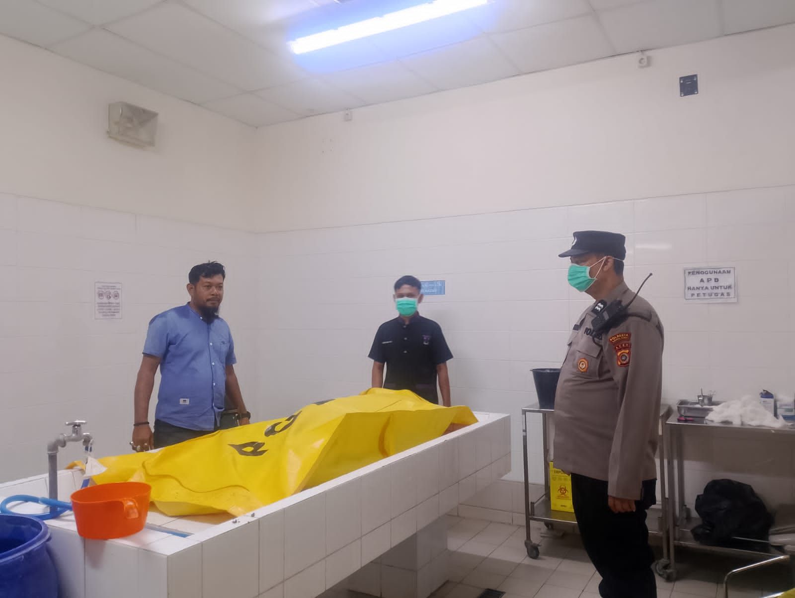 Polisi Selidiki Penemuan Mayat di Masjid Al Muttaqin Peunayong