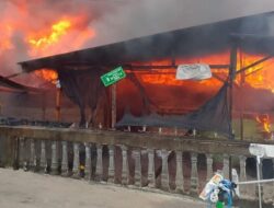 Satu Rumah di Paya Tumpi Hangus Terbakar