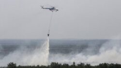 Water Bombing Terkendala Cuaca, Karhutla di Aceh Barat Belum Padam