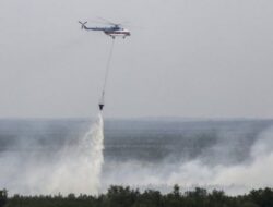 Water Bombing Terkendala Cuaca, Karhutla di Aceh Barat Belum Padam