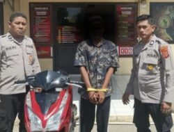 Polisi Tangkap Pemuda yang Curi Sepmor di Rumah Warga Peulanggahan