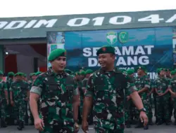 Letkol Inf Fiska Bagus Tri Sunaryanto Jabat Dandim 0104/Aceh Timur