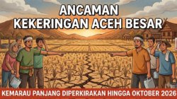 Kemarau Panjang Ancam Sawah Aceh Besar, Warga Minta Antisipasi Diperkuat