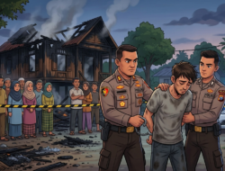 Rumah Warga Pidie Dibakar, Polisi Amankan Terduga Pelaku di Bireuen