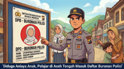 Diduga Aniaya Anak, Pelajar di Aceh Tengah Masuk Daftar Buronan Polisi