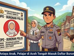 Diduga Aniaya Anak, Pelajar di Aceh Tengah Masuk Daftar Buronan Polisi