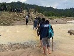Polisi Gerebek Lokasi Tambang Emas Ilegal di Pegasing