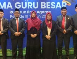UIN Ar-Raniry Tambah Enam Guru Besar