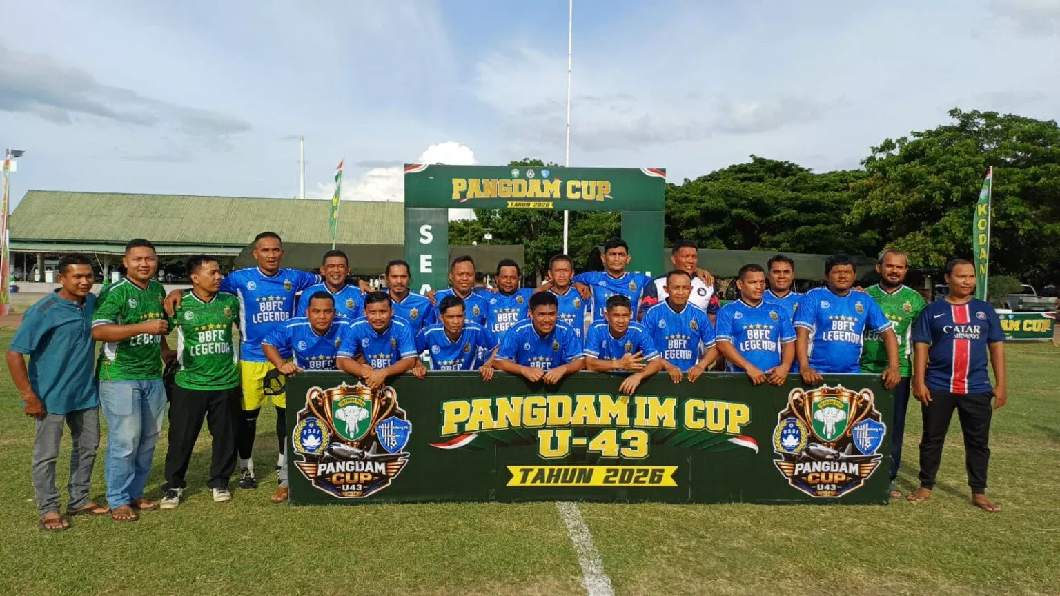 Piala Pangdam IM Cup 2026: INMAZU FC Menang atas BB LEGEND