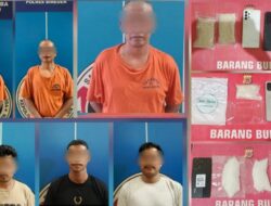Enam Terduga Pengedar Sabu Diciduk di Bireuen, Polisi Buru Pemasok