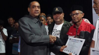 Rumoh Rapai Pase Beri Penghargaan kepada 16 Syekh dan Pelaku Budaya