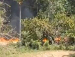 Sumur Minyak Tradisional di Aceh Timur Terbakar, Polisi Lakukan Pemntauan