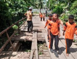 Warga Minta Pemerintah Perbaiki Jembatan Rusak di Jambo Lubok