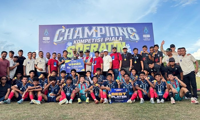 Persada Abdya Juara Piala Soeratin U-17 Aceh 2026