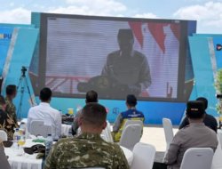 Prabowo Resmikan Bendungan Rukoh Pidie dari Lombok