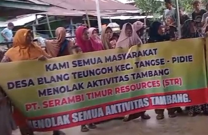 Demo Tambang Tangse
