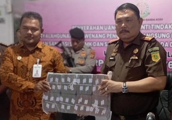 Kejari Banda Aceh Eksekusi Rp2,5 Miliar dari Perkara Korupsi Wastafel