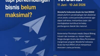 Kemenpar Hadirkan Platform Scale-Up untuk Industri Pariwisata Indonesia