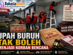 Upah Buruh Tak Boleh Menjadi Korban Bencana