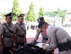 Polres Aceh Selatan Gelar Sertijab Sejumlah Pejabat Strategis