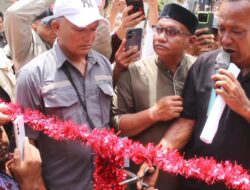Jalan Tajuk Enang-enang Dibuka, Hasil Swadaya Warga Capai Rp 1,08 Miliar