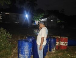 Polisi Sita 2 Ton Solar Subsidi di Nagan Raya, Pelaku Kabur