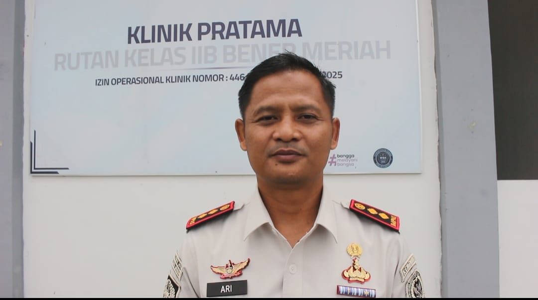 234 Warga Binaan dan 31 Pegawai Rutan Bener Meriah Ikuti Pemeriksaan Kesehatan