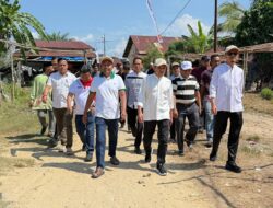 Jelang Gerindra Cup I, Dek Fad Cek Kesiapan Lapangan Sultan Daulat