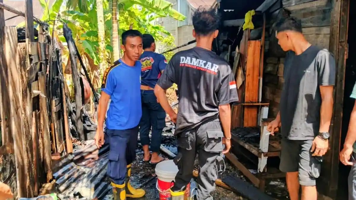 Satu Rumah di Babahrot Terbakar, Penyebab Masih Diselidiki