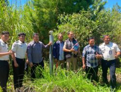 Rutan Kelas IIB Bener Meriah Verifikasi Tapal Batas Aset Bersama BPN