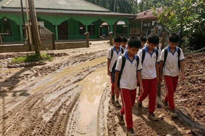 Jalan Kampung Sulum Rusak Tanggung Jawab Pemprov Aceh
