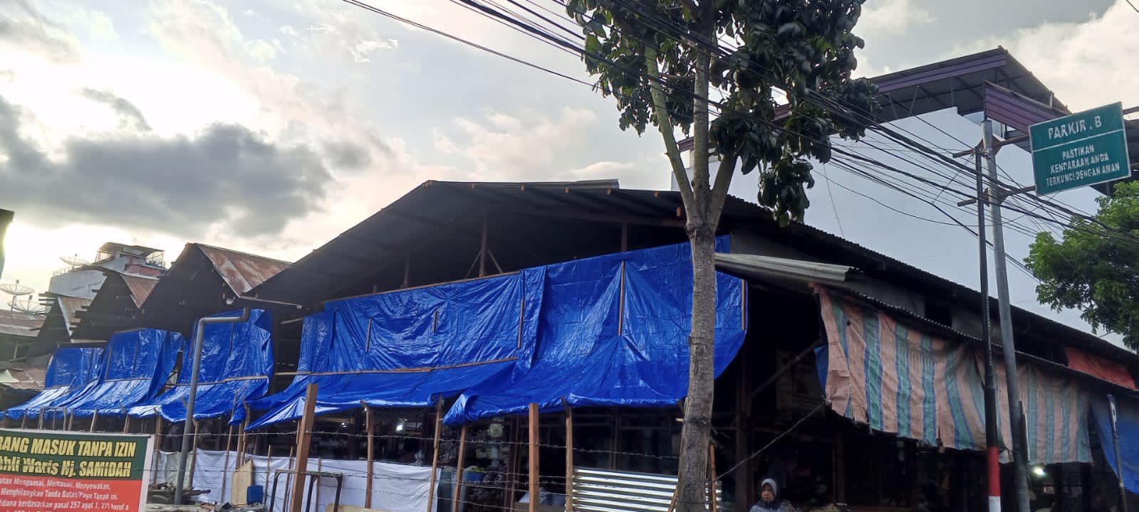 Usai Dieksekusi, Pasar Inpres Takengon Sepi, Ribuan Pedagang Menanti Kepastian