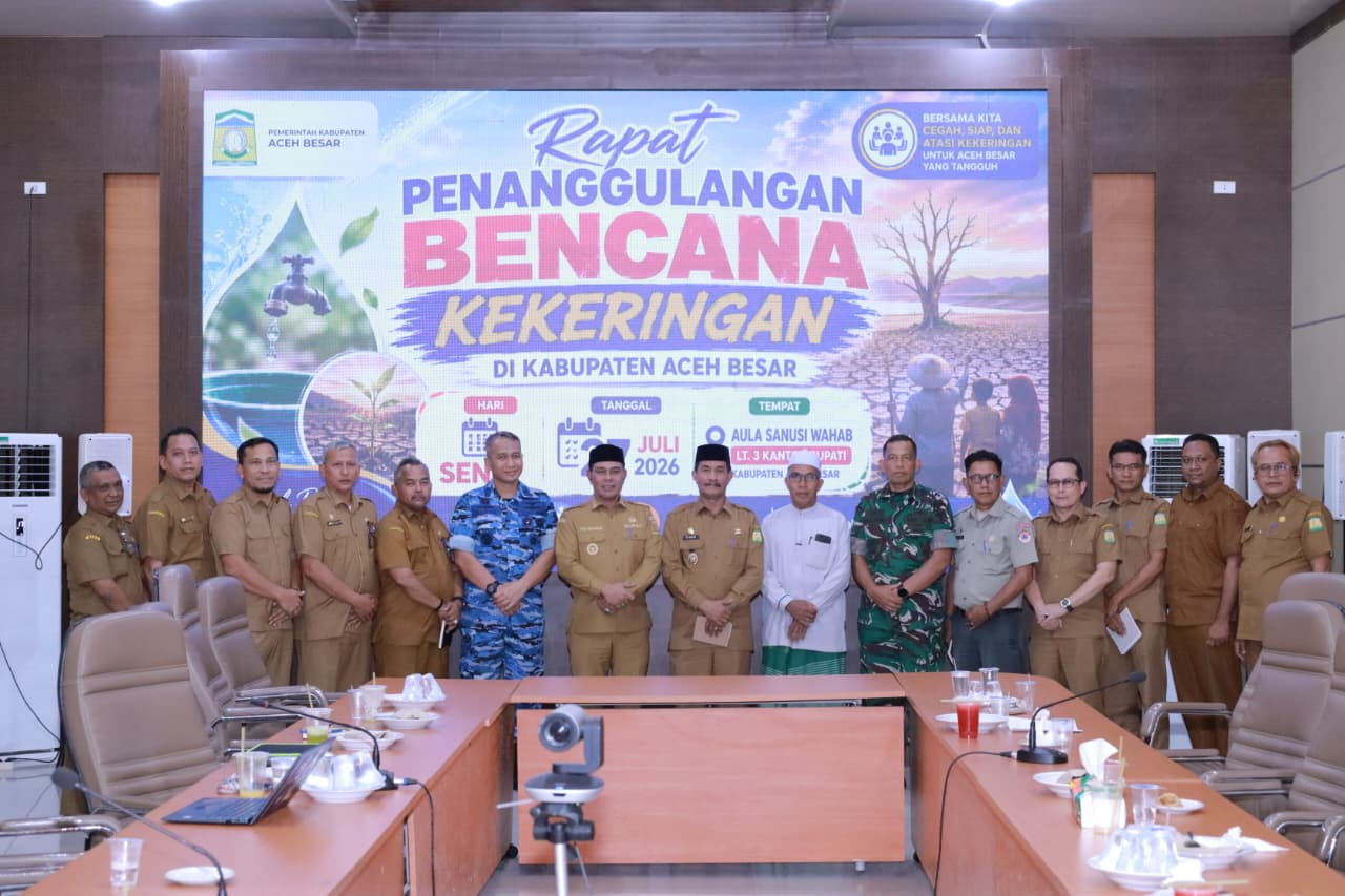 Pemkab Aceh Besar Siapkan Langkah Darurat Hadapi Kekeringan