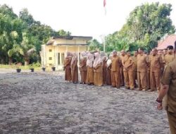 Jaga Kinerja Aparatur, PUPR Abdya Rutin Gelar Apel Pagi