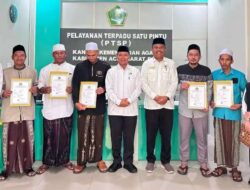 Legalitas Enam LPQ di Abdya Diperkuat Melalui Penyerahan IJOP