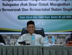 Musyawarah Mufakat Antar Anwar Ahmad Nahkodai MAA Aceh Besar