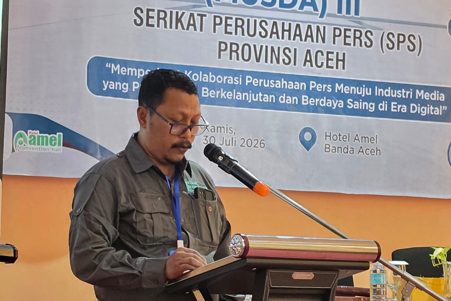 Muktarrudin Lanjutkan Kepemimpinan SPS Aceh Periode Mendatang