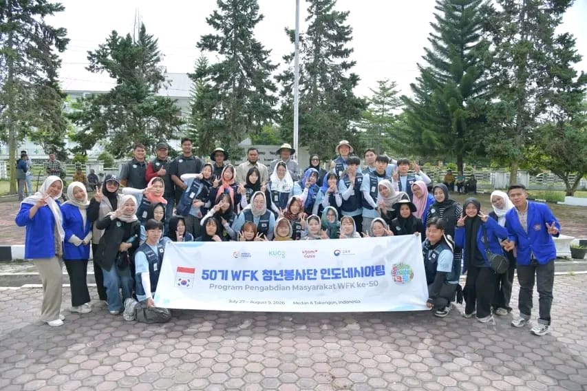 Mahasiswa Korea Selatan Gelar Edukasi Lingkungan di Bener Meriah