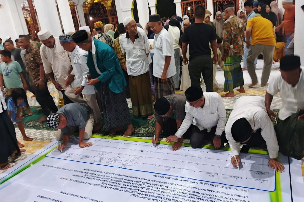 Warga Tolak Rencana Eksplorasi Emas di Air Sialang
